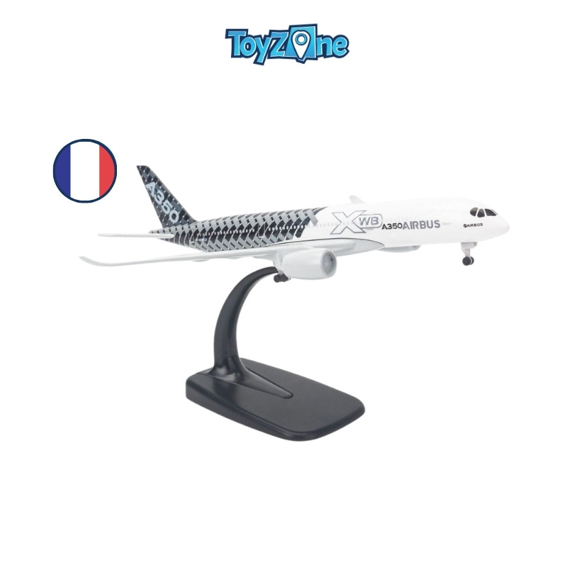 Mô hình máy bay Original Striped Airbus A350 20cm Everfly