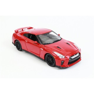 Mô hình xe nissan gt-r 2017 red 1:24 bburago - mh18-21082