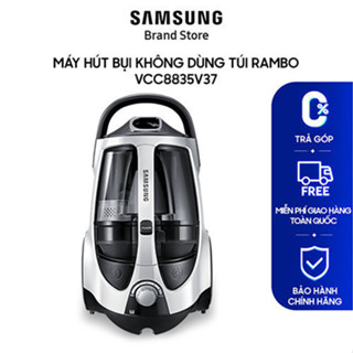 [Freeship] Máy Hút Bụi Samsung Không Dùng Túi Rambo 430W Bộ Lọc HEPA H13 Màu Trắng VCC8835V37/XSV