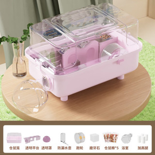 Lồng Hamster, Chuồng Chuột Hamster Đầy Đủ Phụ Kiện
