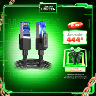 Cáp mạng Cat8 đúc sẵn bọc dù dài 1-5M chính hãng UGREEN NW153