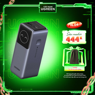 Pin sạc dự phòng Ugreen Nexode 25000mAh-200w/20000mAh-130w/12000mAh-100w | Màn LED | Bảo hành 18 tháng 1 đổi 1 35524B