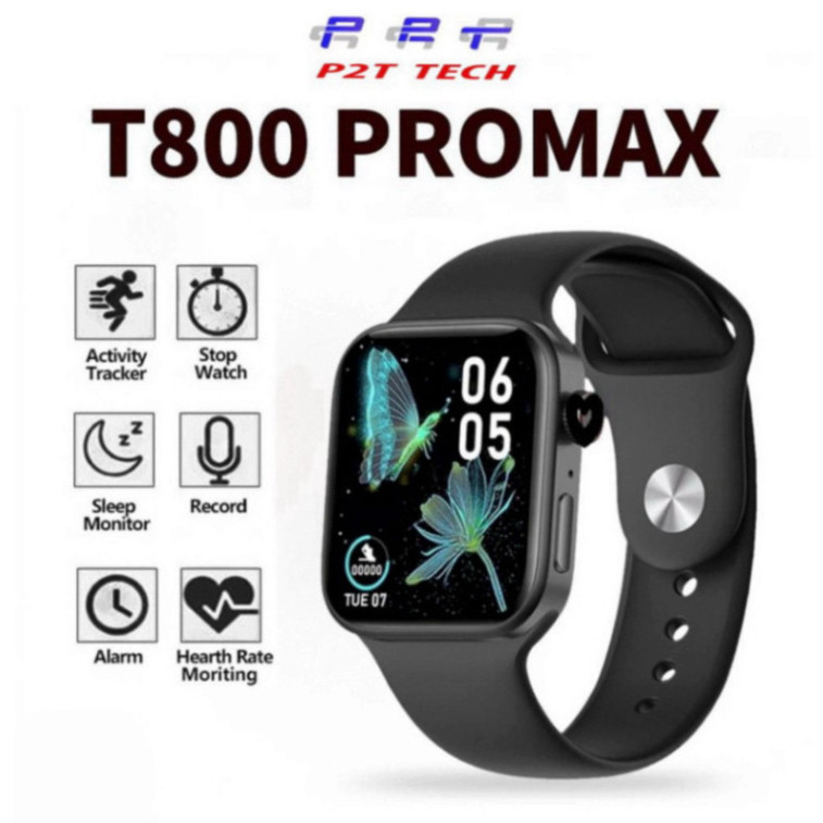 Đồng hồ thông minh T800 Pro Max Nghe gọi Chơi game Nhận thông báo sức khỏe Chống nước Cho Nam Nữ có Bảo Hành Hot 2025