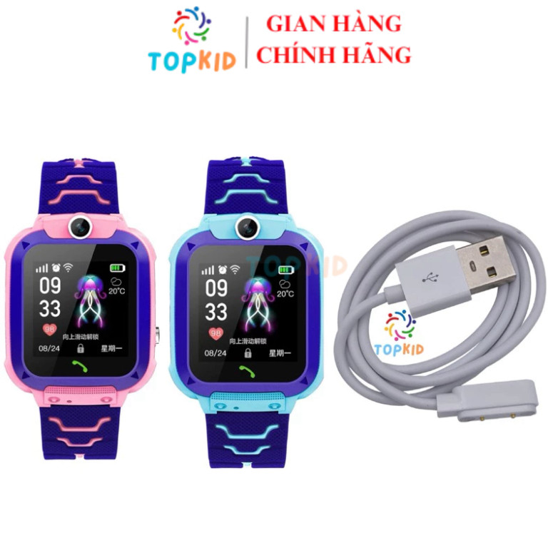 [Q12] Dây sạc nam châm chuyên dụng đồng hồ thông minh Q12 chính hãng, cáp sạc chuẩn chất lượng cao
