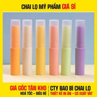   COMBO 10 CÁI  Vỏ Son Dưỡng Đổ Trực Tiếp 4g | Thỏi Son Handmade Son Mini DIY Mỹ Phẩm 
