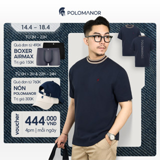 Áo thun nam cổ tròn TSHIRT CODIN, BST TỪ NHÀ RA PHỐ, vải Cotton interlock cao cấp đứng form - POLOMANOR