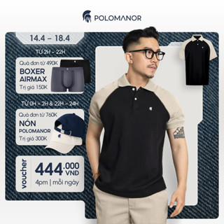 Áo polo nam RYDER vải cá sấu cotton interlock xuất xịn, nam tính, thanh lịch sang trọng - POLOMANOR