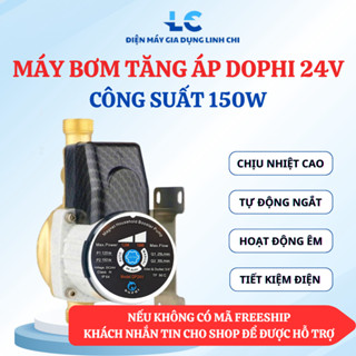 Máy Bơm Tăng Áp Mini Tự Động 24V 150W Tăng Áp Nóng Lạnh Vòi Sen Máy Giặt Bình Thái Dương Năng Máy Bơm Trợ Lực Nước 24V