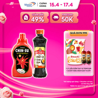 Nước Tương Tam Thái Tử Nhất Ca Sánh Đậm 500Ml + Tương Ớt CHIN-SU 500G