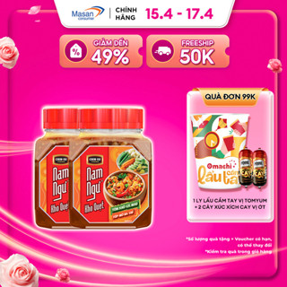 Combo 2 Kho Quẹt Nam Ngư Tôm Khô Cà Mau Tóp Mỡ Ba Chỉ 200gr