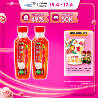 Combo 2 Chai Nước Mắm Nam Ngư Ớt Tỏi Lý Sơn 2 chai x 300ml