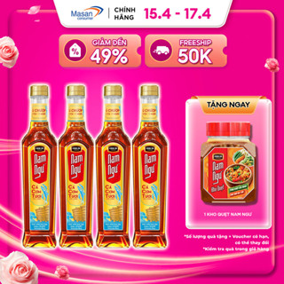 [LS][Chọn loại] Nước Mắm Nam Ngư Cá Cơm Tươi Chai Thủy Tinh 500ml