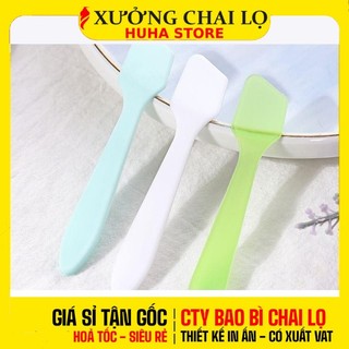 [COMBO 50 CÁI] Muỗng Đầu Xéo Mini | Muỗng Múc Kem Lấy Mỹ Phẩm, Son Dưỡng, Mặt Nạ