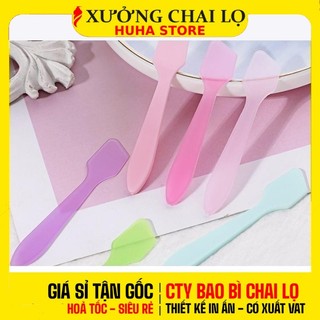 [COMBO 50 CÁI] Muỗng Đầu Xéo Mini | Muỗng Múc Kem Lấy Mỹ Phẩm, Son Dưỡng, Mặt Nạ