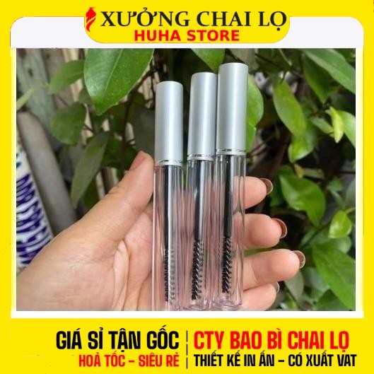 [COMBO 5 CÁI] Vỏ Mascara Rỗng 5ml 10ml 12ml | Chai Lọ Chuốt Mi Đựng Dầu Dừa, Serum, Chiết Mỹ Phẩm Du Lịch