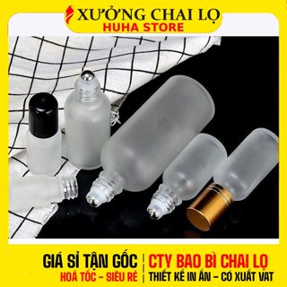 Lọ Chiết Serum ❣️BUÔN SỈ RẺ❣️ [5ml - 100ml] Lọ Tinh Dầu Thủy Tinh Nắp Bi Lăn Sắt/Nhựa Chiết Nước Hoa, Phụ Kiện Du Lịch