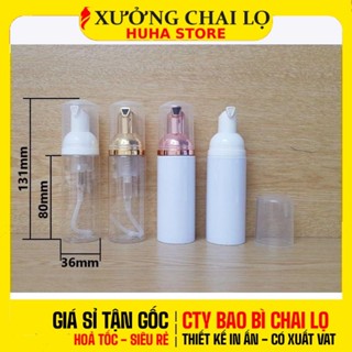 Chai Xịt Tạo Bọt ❣️BUÔN SỈ RẺ❣️ Chai Xịt Giọt Tạo Bọt 30ml,50ml,100ml,150ml,200ml Đựng Sữa Rửa Mặt