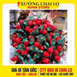 [BUÔN SỈ RẺ] Dây Chun Buộc Tóc Cherry, Thun Cột Tóc, Phụ Kiện Tóc Xinh, Hủ Chiết