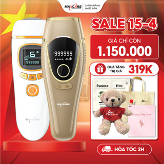 Máy Triệt Lông Mini MAXCARE, NĂNG LƯỢNG 19J Rút Ngắn Thời Gian Loại Bỏ Lông Vĩnh Viễn Tại Nhà, Triệt Lạnh IPL TRẺ HÓA DA