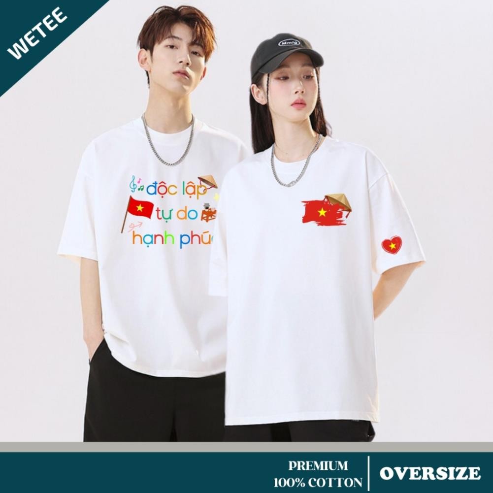 Áo VIỆT NAM áo thun unisex nam nữ form rộng hình VIỆT NAM - Áo thun local brand UT