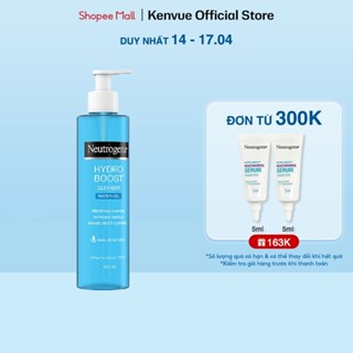 Gel rửa mặt Neutrogena Hydro Boost Cleanser Water Gel 145ml
