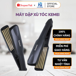  Máy dập xù dập phồng bấm xù chân tóc HGHOME máy duỗi ép là kéo kẹp thẳng tóc   HÀNG CAO CẤP   