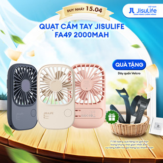 Quạt Mini Cầm Tay Jisulife FA49 2000mAh Nhỏ Gọn - Siêu Mỏng - Dễ Thương - Chính Hãng - Bảo Hành 12 Tháng
