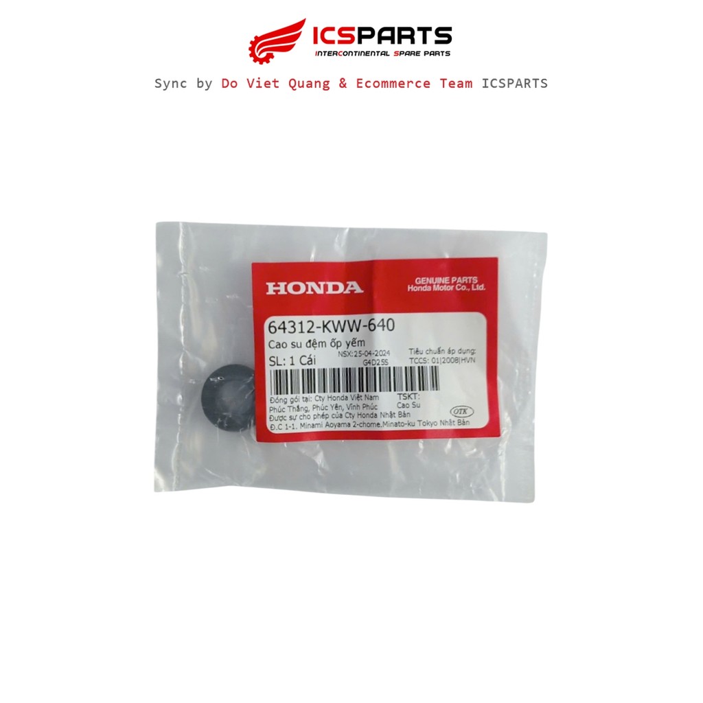 Cao Su Đệm Ốp Yếm HONDA Wave Blade, Wave Rs, Wave Rsx, Wave S (64312-KWW-640)