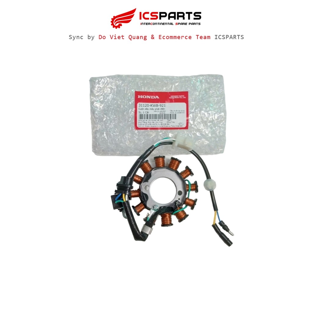 Cuộn dây máy phát điện HONDA Wave (31120-KWB-921)
