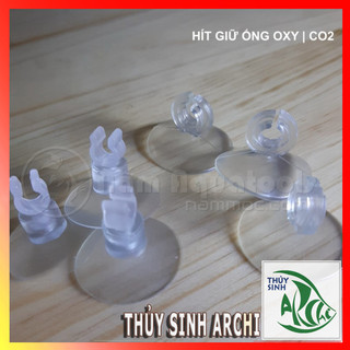 Hít Giữ Ống Oxy, CO2 cho bể cá cảnh