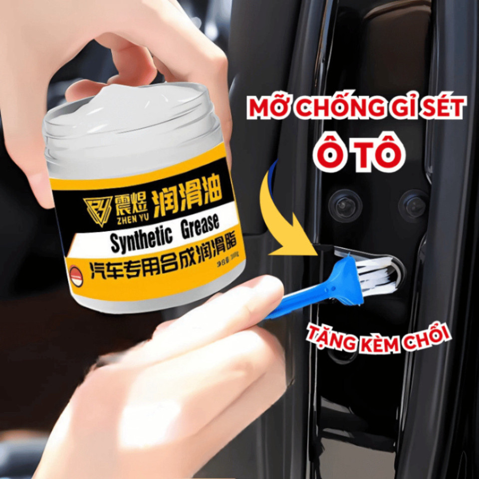 Mỡ Bôi Trơn Chống Rỉ Sét Giảm Rung Chấn Cho Ô Tô, Mỡ Bôi Trơn Giảm Va Đập Và Tiếng Cọt Kẹt Trên Ô Tô