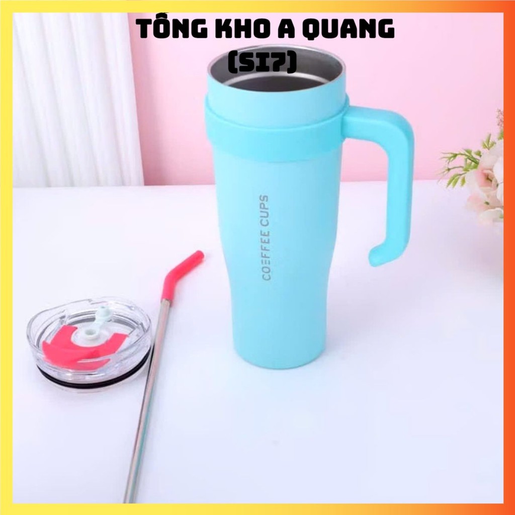 LY GIỮ NHIỆT COFFEE CUPS 1250ML,  Cốc giữ nhiệt bằng thép không gỉ Sus304 1250ml, Cách nhiệt chân kh