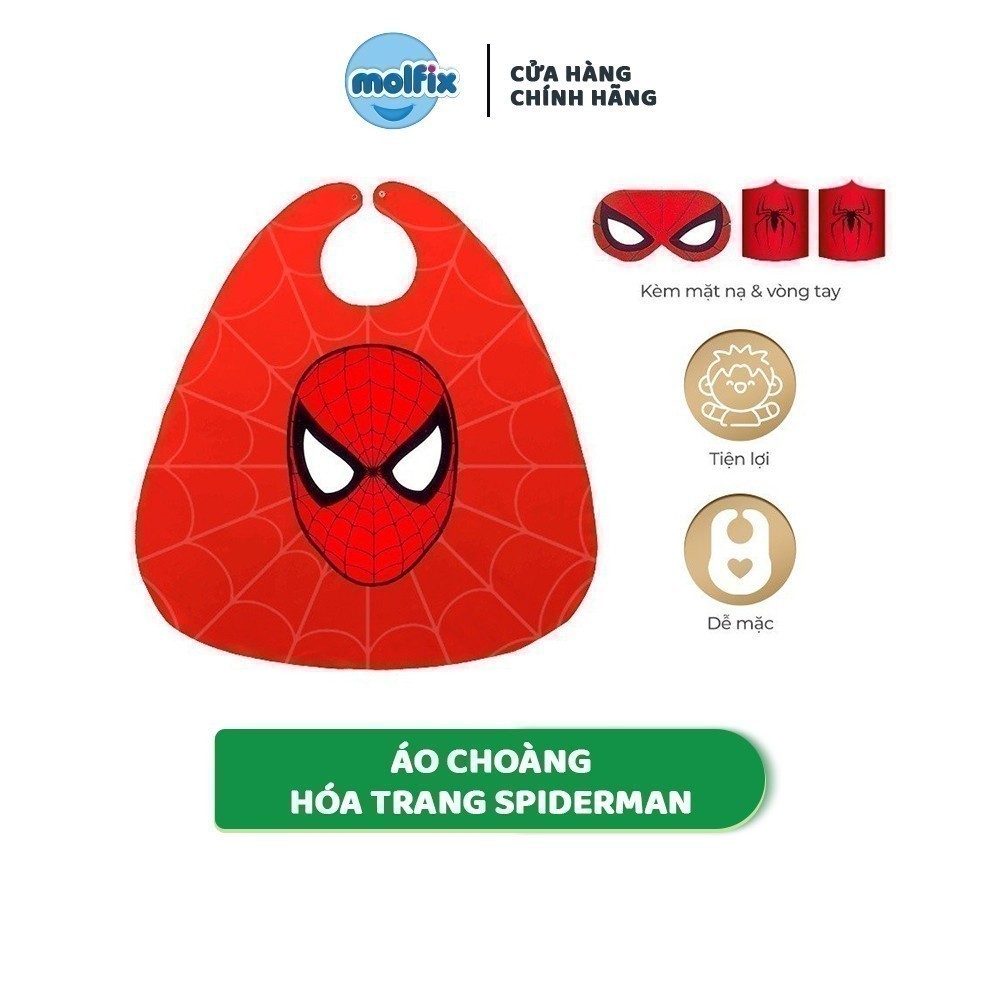 [Gift] Áo choàng hóa trang Spiderman