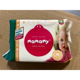 [ QUÀ TẶNG KHÔNG BÁN ] Khăn giấy ướt Mamamy