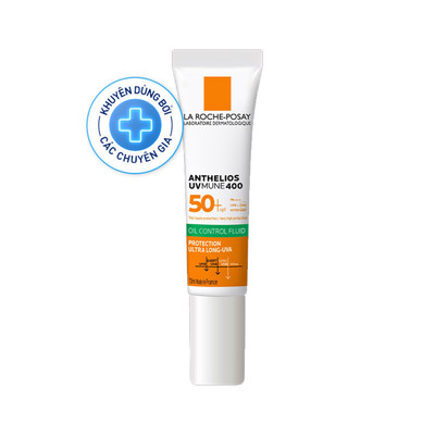 Sữa chống nắng kiềm dầu, bảo vệ mạnh mẽ & không nâng tone La Roche-Posay Anthelios UVMune 400 Fluid 15ml