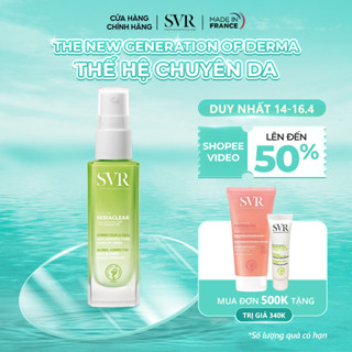 Sản phẩm chăm sóc da, hỗ trợ giảm mụn mờ thâm SVR SEBIACLEAR SERUM 30ml