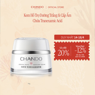 Kem Dưỡng trắng & Cấp ẩm Pha lê CHANDO Himalaya 50g