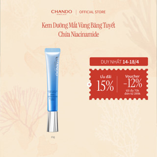 Kem Dưỡng Mắt CHANDO Himalaya 15g Chứa Niacinamide Giảm Thâm Quầng Mắt Hàng Chính Hãng