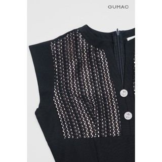 Đầm nữ GUMAC A phối ren  DE06012 - DE06020