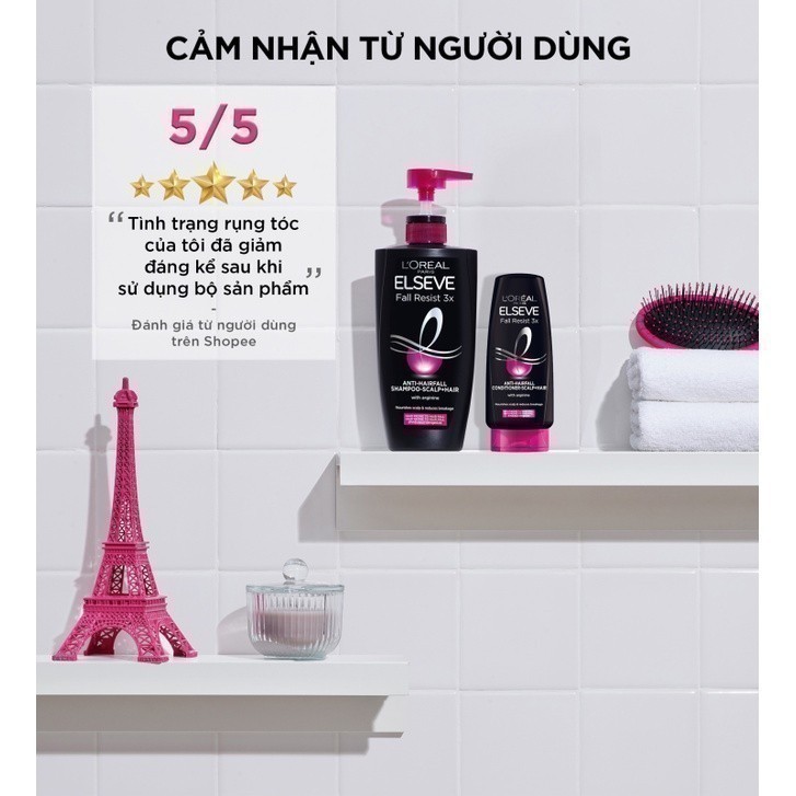 Dầu Gội L'Oréal Paris Elseve Fall Resist 3x Giảm Gãy Rụng Tóc 620ml | BigBuy360 - bigbuy360.vn