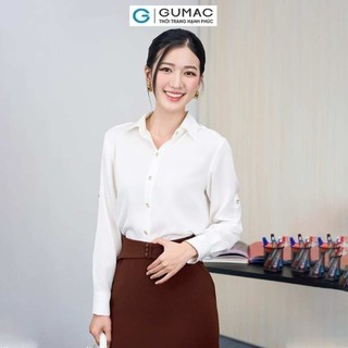 Áo sơ mi nữ GUMAC rã đô  AE06082