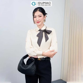 Áo sơ mi nữ GUMAC rã đô  AE06082