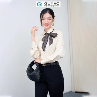 Áo sơ mi nữ GUMAC rã đô  AE06082