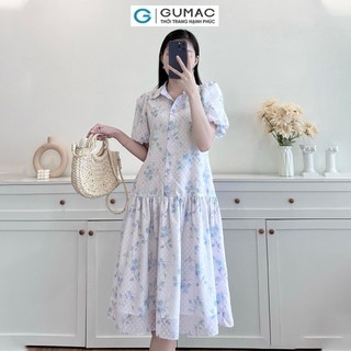 Đầm nữ GUMAC sơ mi suông  DE05005