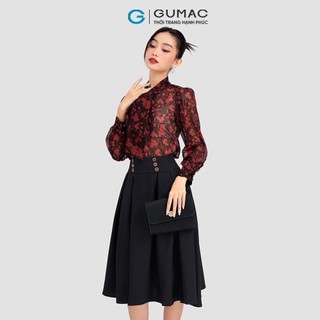 Áo sơ mi nữ GUMAC kiểu thắt nơ  AD03066