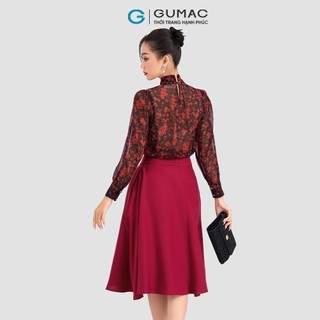 Áo sơ mi nữ GUMAC kiểu thắt nơ  AD03066