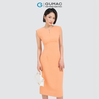 Đầm nữ GUMAC bút chì tay liền  DD04024