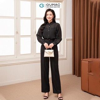 Áo sơ mi nữ GUMAC thắt nơ  AD10052