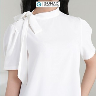 Áo kiểu nữ GUMAC thắt nơ  LAE0309