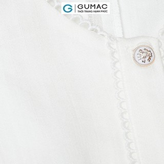 Áo kiểu nữ GUMAC peplum  AD03008